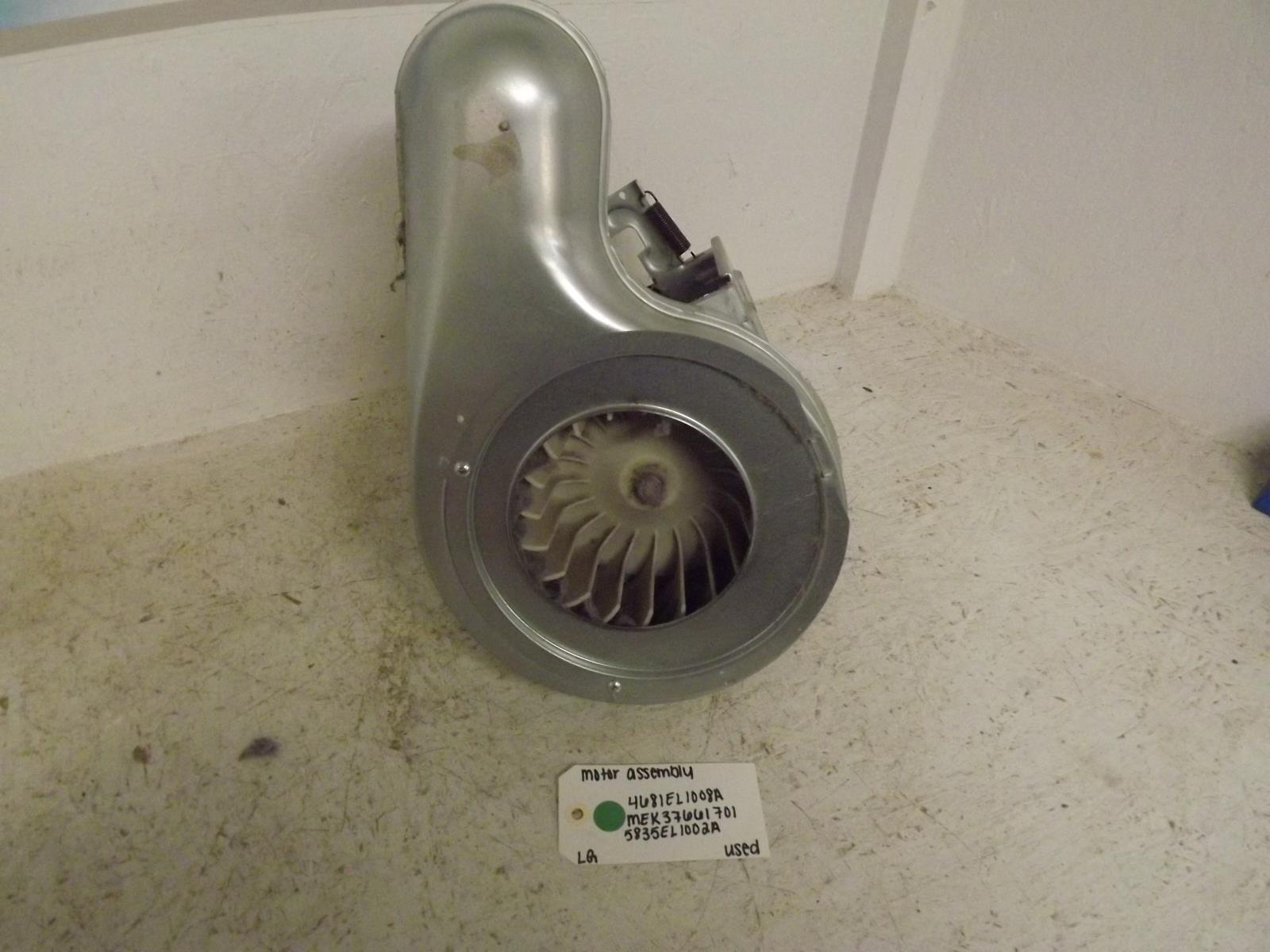 LG Dryer 4681EL1008A MEK37661701 5835EL1002A Motor Assembly Used LG Dryer 4681EL1008A MEK37661701 5835EL1002A Motor Assembly Used
